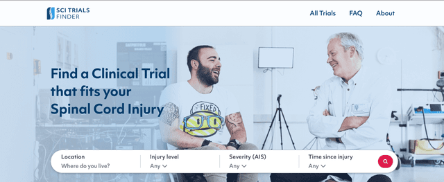 SCI Trials Finder